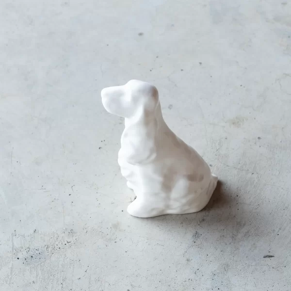PORCELIANO SKULPTŪRA "ŠUO" / Porcelain Sculpture "Dog" PORCELIANO SKULPTŪRA "ŠUO" / Porcelain Sculpture "Dog"