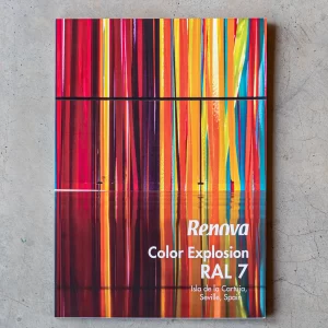 Albumas COLOR EXPLOSION RAL 7/ „Spalvų sprogimas RAL 7“ pasakoja apie meno instaliaciją, sukurtą iš „Renova“ spalvoto...