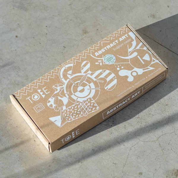 BAJO Žaidimas Abstraktus menas | Bajo Abstract Art Bajo Abstract Art — medinis žaidimas, kompozicija