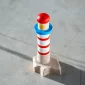 Bajo Toy Lighthouse — medinis švyturys, detalės