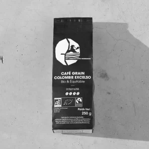 Les Torréfacteurs Normands ekologiška kava Kolumbija Excelso — Bio & Fair Trade kavos pupelės 250g, Prancūzija