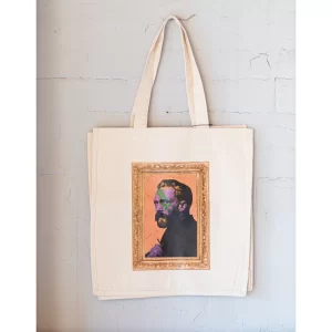 Krepšys Vincent in Rock — natūralios spalvos medvilninis tote bag, Domenico Mazzotta, Independent Republic