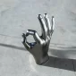 Skulptūra OK | 'ok' Resin Sculpture