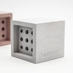 BEEHAUS CONCRETE BEE HOTEL - GREY CUBE
