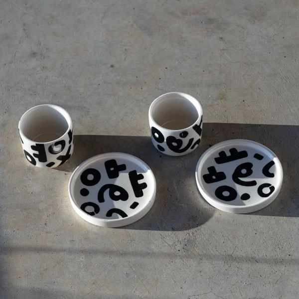 Espresso Tokijas - Vulcano Juodos Spalvos Komplekt | Espresso Tokyo - Volcano Black Set of 2 - 4 pieces Espresso Tokijas - Vulcano Juodos Spalvos Komplekt | Espresso Tokyo - Volcano Black Set of 2 - 4 pieces