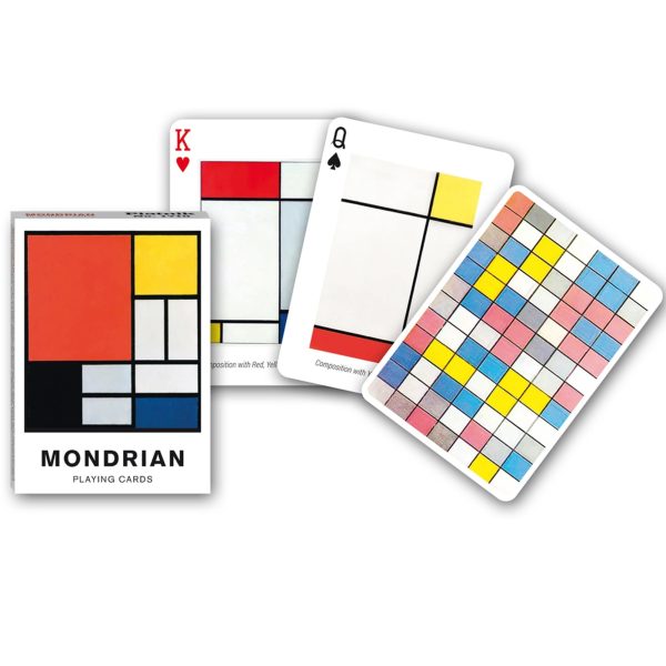 Mondrian Art Playing Cards