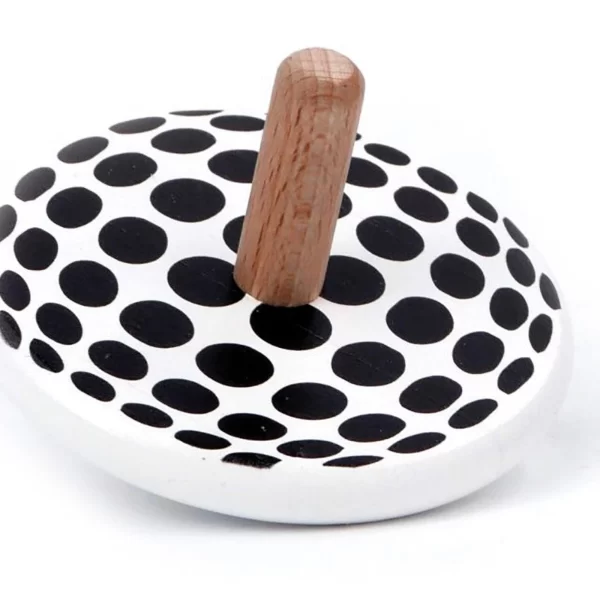 Vilkelis - Kreisel Dots | Spin Top - Kreisel Dots Medinis besisukantis vilkelis yra klasikinis žaislas pagamintas iš natūralios medienos — žavi savo paprastumu ir...