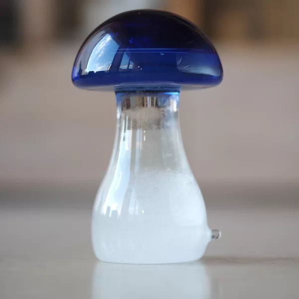 Mėlynas Stiklinis Barometras