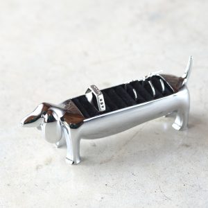 Umbra Dachsie Ring Holder Chrome