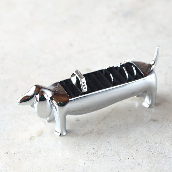 Umbra Dachsie Ring Holder Chrome