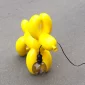 Šviestuvas - pop meno skulptūra Ballon Dog — lakuota poliderva.