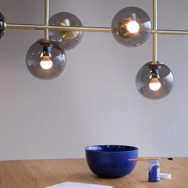 Como Ilgas Stalo Šviestuvas - Žalvaris | Como Long Table Pendant - Brass Como Ilgas Stalo Šviestuvas - Žalvaris | Como Long Table Pendant - Brass