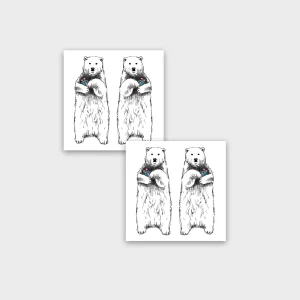 Laikinas Tatuiruotė - Lokys | Temporary Tattoo - Bear