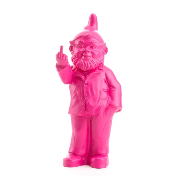 Nykštukas Sponti - Magenta | Sponti - Magenta „Sponti“ yra įspūdinga skulptūra, pagaminta iš patvaraus plastiko.