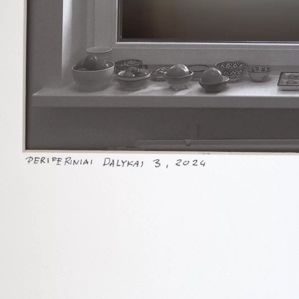 Liudas Parulskis „Periferiniai Dalykai” – Foto Manipuliacija | Liudas Parulskis Peripheral Things – Photo Manipulation Šis kūrinys iš ciklo „Periferiniai dalykai“ (2024 m.