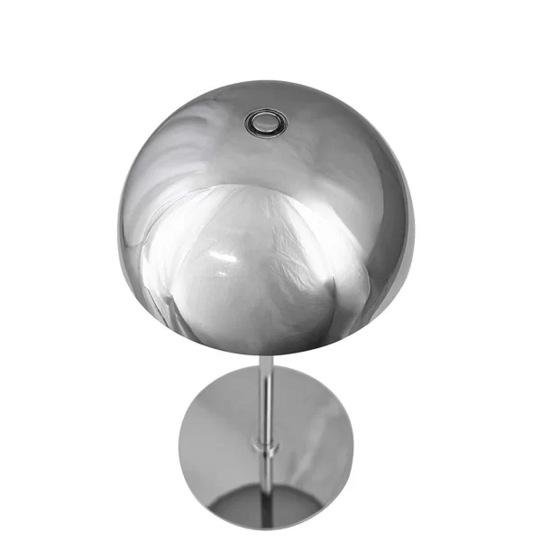 Along LED mini stalinės lempos, 3 vnt. - chromas | Along Portable Mini Table Lamp 3 pcs - Chrome Danų dizaino studijos Dyberg Larsen ALONG LED mini stalinės lempos – 3 vnt.