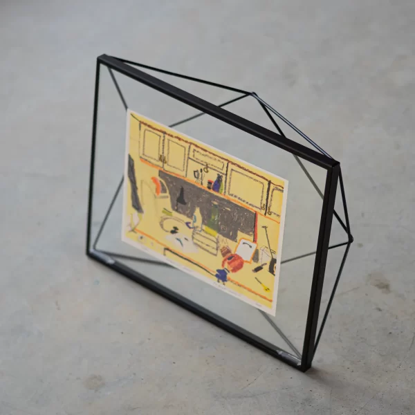 Riso print MORNING MESS , Rebeka Lukošus – menininkė ir iliustruotoja.
