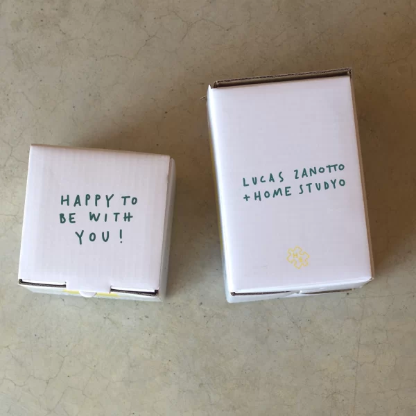 Lucas Zanotto 'CUTE CUP' puodelis — geltonas | Lucas Zanotto 'CUTE CUP' — Yellow Lucas Zanotto puodelis 'CUTE CUP'