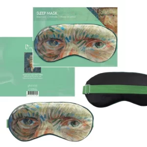 Ši Classic Art serijos miego kaukė su Van Gogh'o motyvu suteikia tiek meno dvelksmą, tiek ramybę jūsų nakčiai.