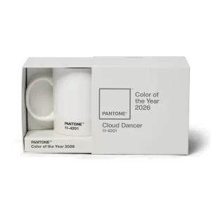 PANTONE Original Mug – Color of the Year 2026, PANTONE 11-4201 Cloud Dancer
