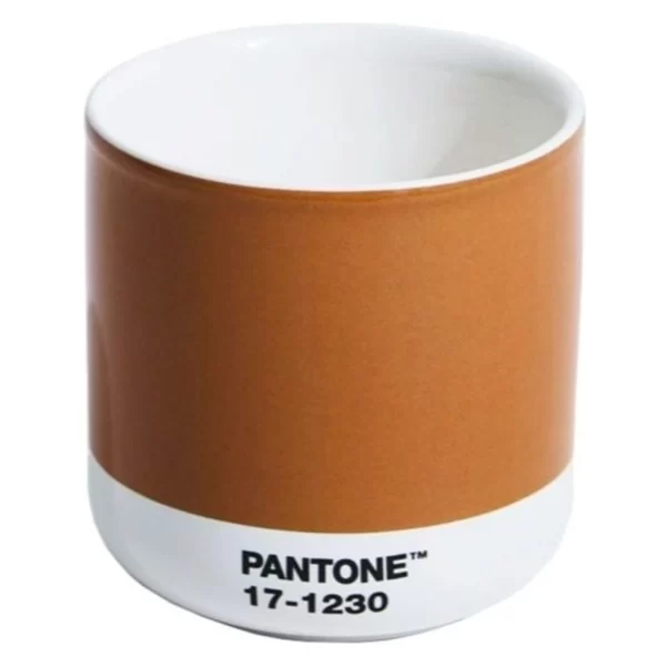 Pantone termo puodelis Cortado 190 ml, Mocha Mousse 17-1230 | Pantone Cortado Thermo Cup 190 ml, Mocha Mousse 17-1230 Spalvinga dienos pradžia su Copenhagen Design Pantone termo puodeliu, dar vadinamu Cortado.