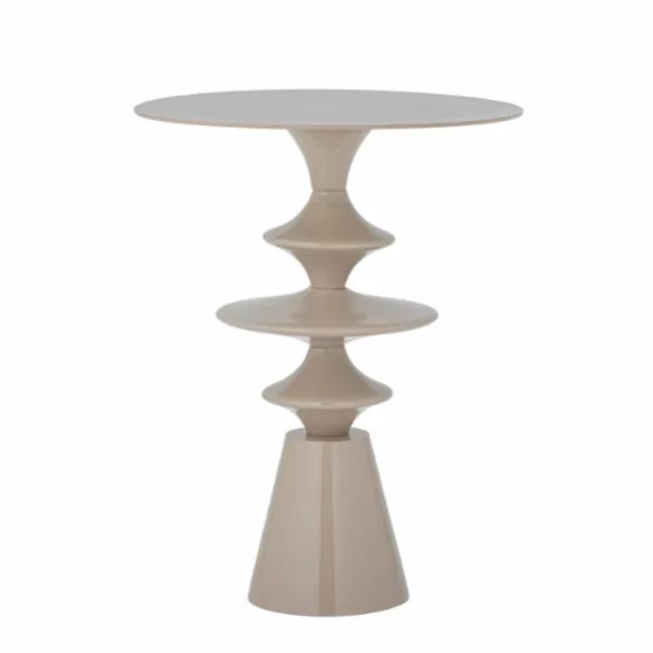 Kavos staliukas SAMOO, aliuminis | Samio Side Table, Nature, Aluminium Danų prekės ženklo Bloomingville kavos staliukas SAMIO pagamintas iš aliuminio ir milteliniu būdu dažytas jo blizgus...