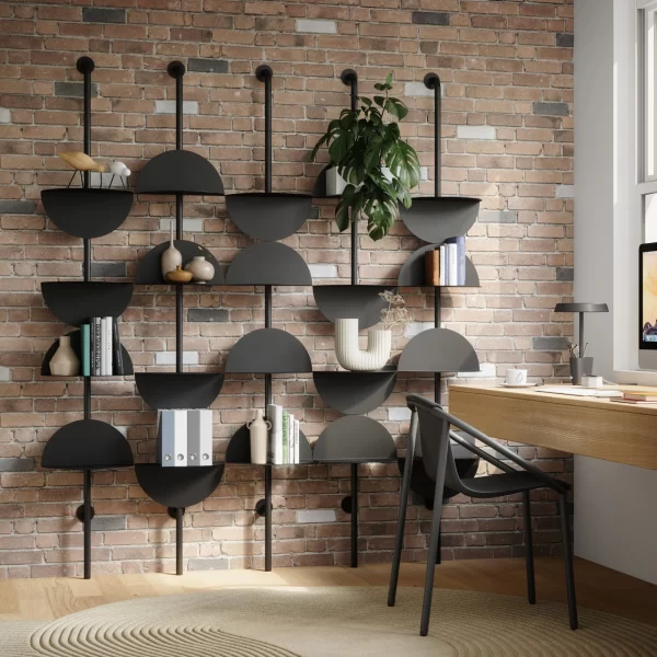 Umbra metalinė lentyna SOLIS | Umbra Solis Metal Display Shelf Suteikite savo namų ar biuro ekspozicijai išskirtinumo su Umbra Solis lentyna – ji taps ryškiu akcentu bet kurioje erdvėje.