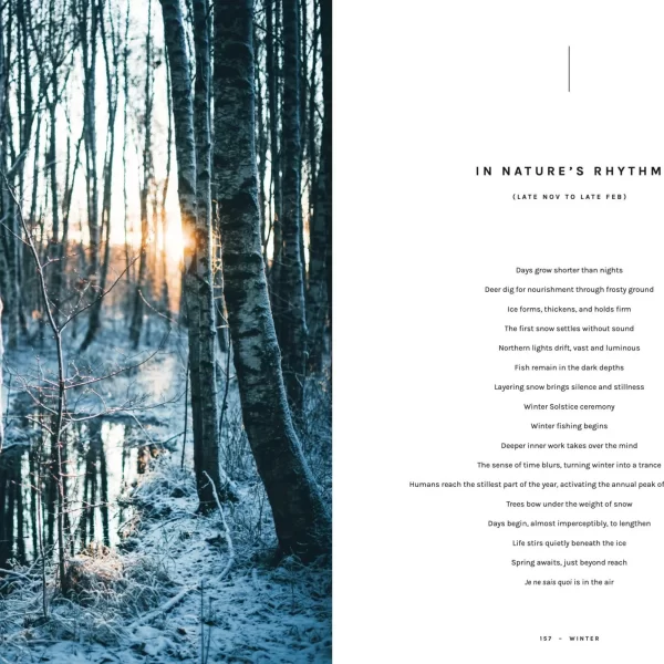 Knyga - šiaurės receptai 72 mikrosezonams | Chef's Wild Nordic - Recipes for 72 Micro-Seasons Maisto gaminimo vadovas - foto meditacija pagal šiaurietiškos gamtos ritmą, padalintas į 72 mikrosezonus.