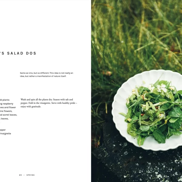 Knyga - šiaurės receptai 72 mikrosezonams | Chef's Wild Nordic - Recipes for 72 Micro-Seasons Maisto gaminimo vadovas - foto meditacija pagal šiaurietiškos gamtos ritmą, padalintas į 72 mikrosezonus.