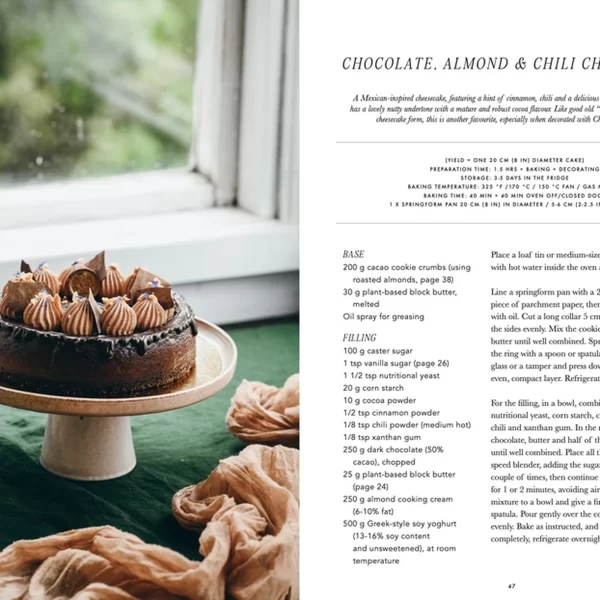 Vegalicious Cheesecakes – vegan sūrio pyragų knyga | Vegalicious Cheesecakes: Bakery-Style Plant-Based Cheesecakes and Treats Pasinerkite į skanių ir gundančių kiaušinių bei pieno produktų neturinčių receptų pasaulį su kepyklos stiliaus atspalviu!
