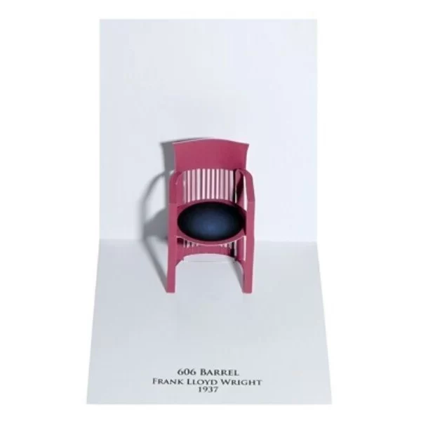 pop-up dizaino albumas | 10 Chairs — Pop-up Design Book 10 Chairs, Dominique Ehrhard knyga, yra rafinuotas dizaino objektas, visiškai sutelktas į savo temą — dešimties svarbiausių...