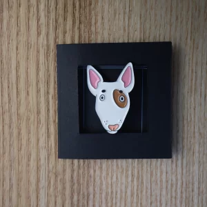 Pin Ženkliukas „Šuo” | Enamel Pin The Dog