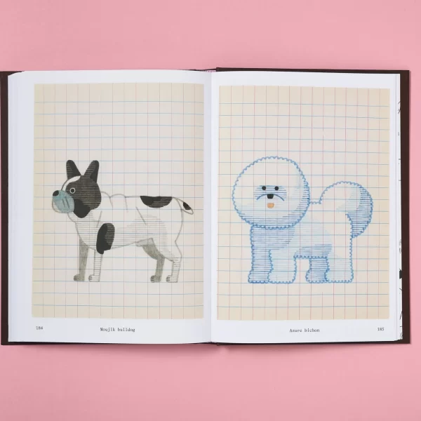 Šunys, Jochen Gerner piešinių albumas | Chiens: Inventaire graphique authentique et fictif Knyga “Chiens" („Šunys”) — 200 Jochen Gerner piešinių albumas, sukurtų tęsiant jo 2021 m.