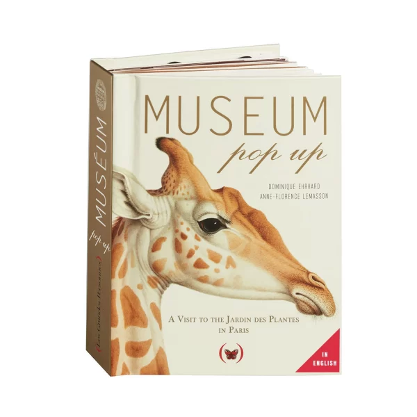 3d Pop-up knyga Muziejus | Museum Pop-up (English edition) – A visit to the Jardin des Plantes in Paris Museum Pop-up - anglų kalbos leidimas.
