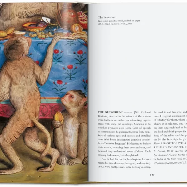Meno knyga | Walton Ford. Pancha Tantra. 40th Ed. Atnaujintas Walton Ford laukinės gamtos vaizdinių leidinys.